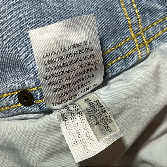 Red Head Denim Jeans Mens Size 44X29 Blue Cotton Straight Leg Workwear - Picture 7 of 11